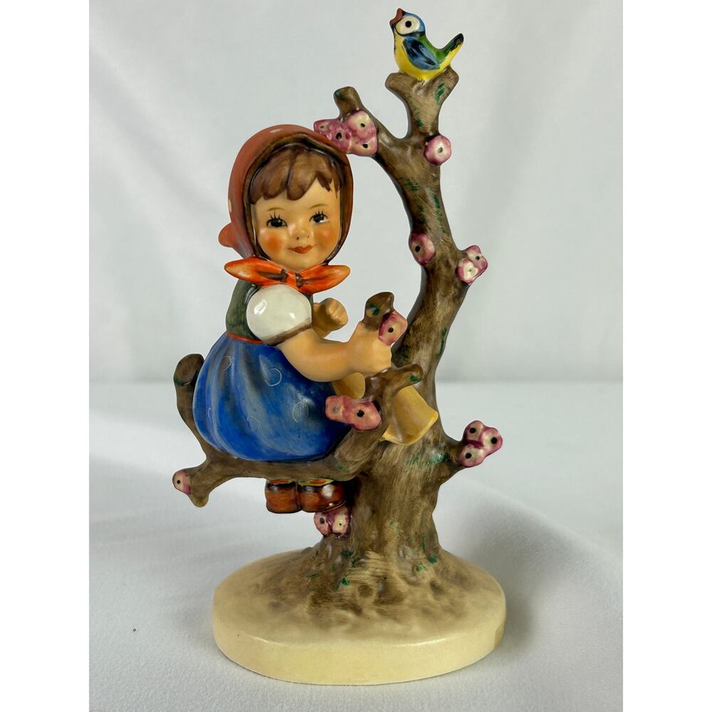 Goebel Apple Tree Girl West Germany Porcelain Figurine 5 Inch